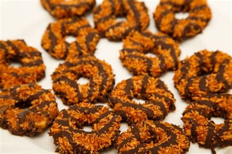 Homemade Samoas Recipe: Chocolate Coconut Girl Scout Cookies – 12 Tomatoes