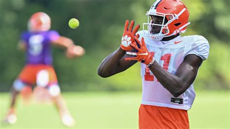 Clemson WR Ajou Ajou: Showing Out In Spring | Clemson Sports Talk