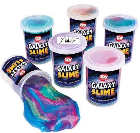 Galaxy Slime - Slime Mud – Holographic - 6 Pack Colorful Sludge Great Toy for... - Walmart.com ...