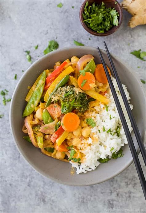 Thai Vegetable Curry | Vegan & Gluten Free Recipe Ready in 30 Min!