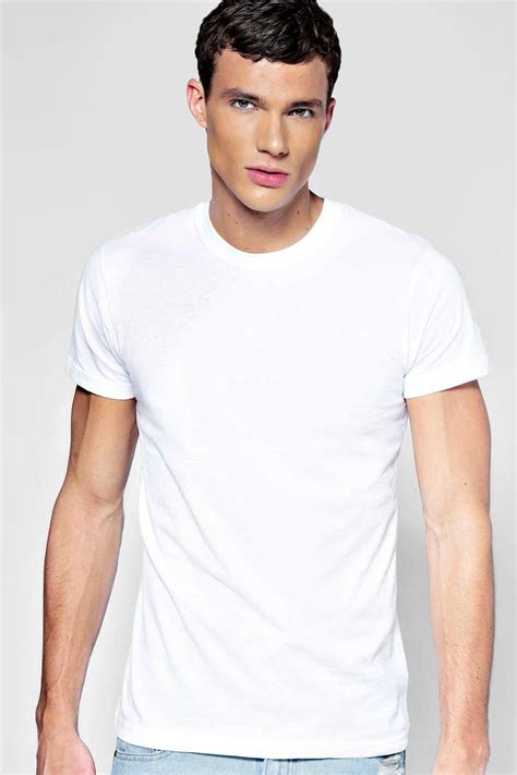 Boohoo Mens Basic Crew Neck T Shirt | eBay