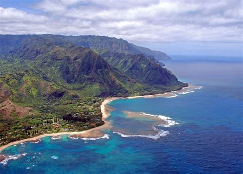 Tunnels reef with the Bali Hai Mts. in the background Kauai, HI | Bali ...