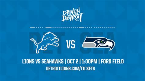 Lions vs Seahawks: Week 4 Game Trailer