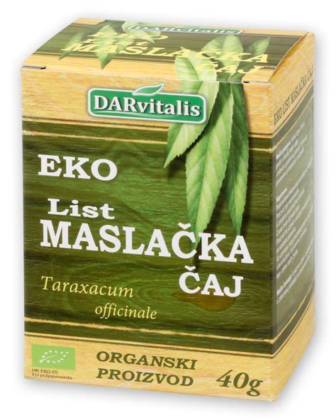 Eko Maslačak list čaj (Taraxacum officinalis leaf)