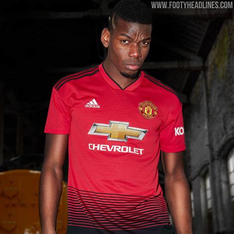 Manchester United 18-19 Home Kit Revealed - Footy Headlines