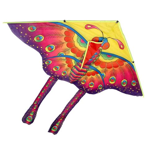 1.4M Beautiful Colorful Traditional Chinese Butterfly Kite Long Tail ...