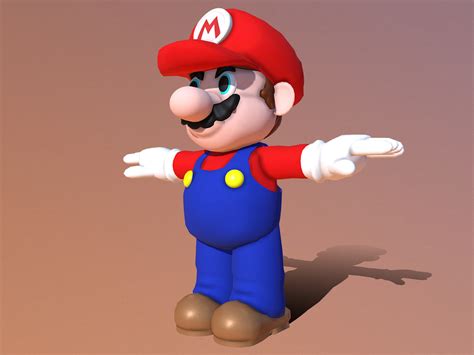 Free 3D mario character model - TurboSquid 1308280