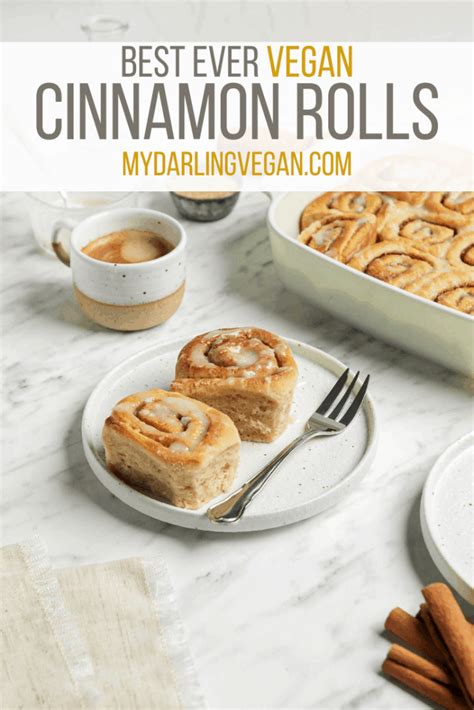 The BEST Easy Vegan Cinnamon Rolls | My Darling Vegan