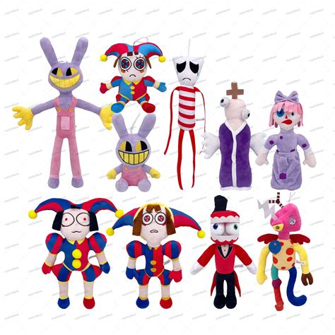 The Amazing Digital Circus Plushies TADC Jax Pomni Stuffed Dolls Toys Plush Gift – SMT Duty Free