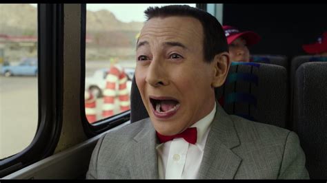 Pee-Wee Herman (played by Paul Reubens was very scared of a snake ...