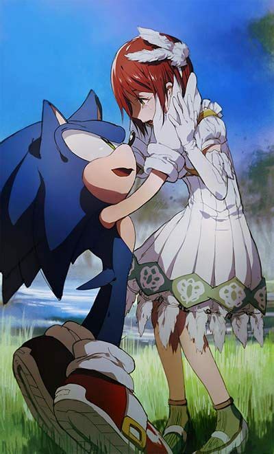 Sonic The Hedgehog & Elise Sonic The Hedgehog, Silver The Hedgehog, Hedgehog Art, Shadow The ...