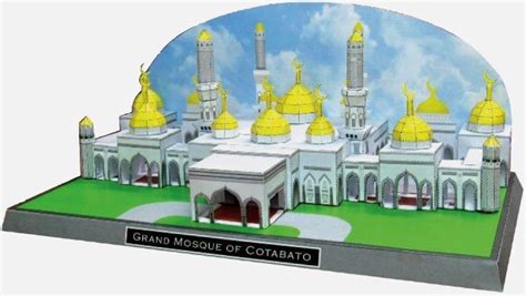 PAPERMAU: The Sultan Hassal Bolkiah Masjid Mosquee Paper Modelby NCCA ...