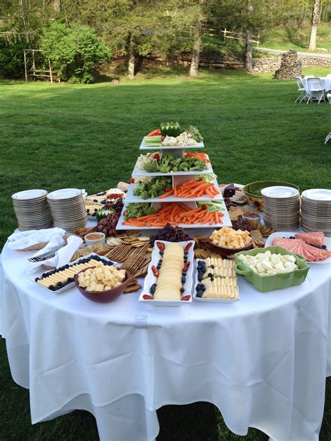 Cheese and Crudite Table | Diy wedding food, Buffet food, Wedding buffet food