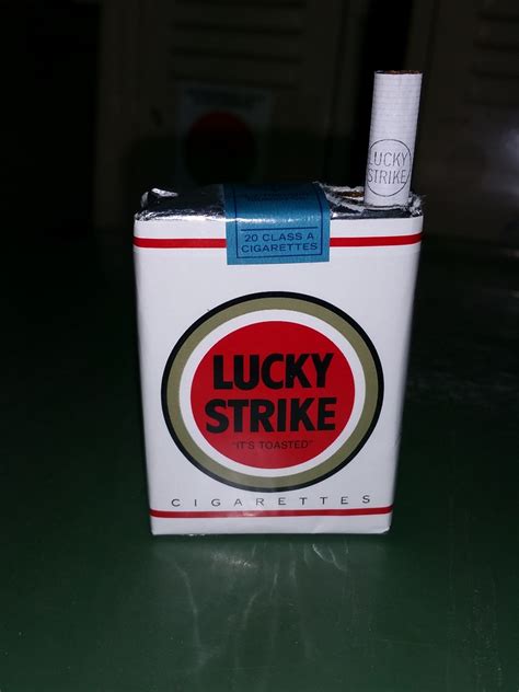 Lucky Strike Cigarettes Soft Pack Non Filter | These were gi… | Flickr