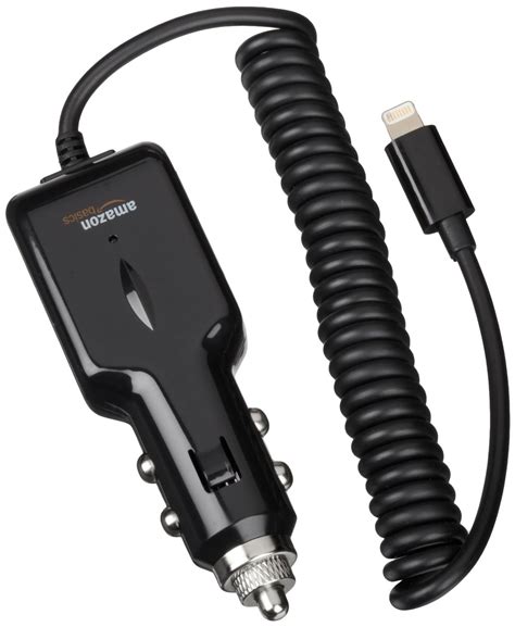 Keep your iPhone charged while driving with AmazonBasic’s Lightning Car Charger