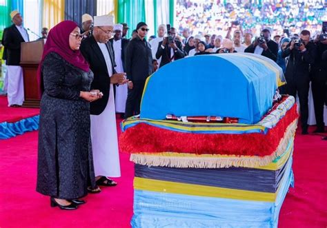 Tanzanian president attends burial ceremony for former President Ali Hassan Mwinyi – Press Uganda