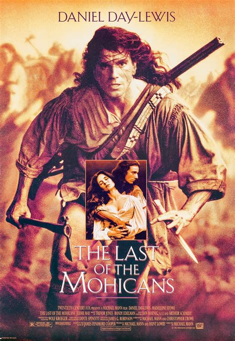 The Last of the Mohicans (#3 of 3): Mega Sized Movie Poster Image - IMP ...