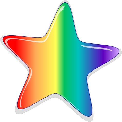 Rainbow Stars Clipart | Clipart Panda - Free Clipart Images | Star clipart, Clip art, Rainbow ...