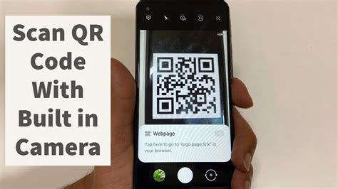 How to scan QR code from camera on Samsung Galaxy A21s, A31, A51, M31s, etc - YouTube