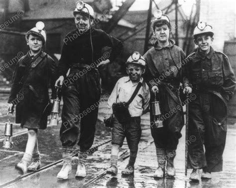 Children Coal Mine Workers 8x10 Reprint Of Old Photo – Photoseeum