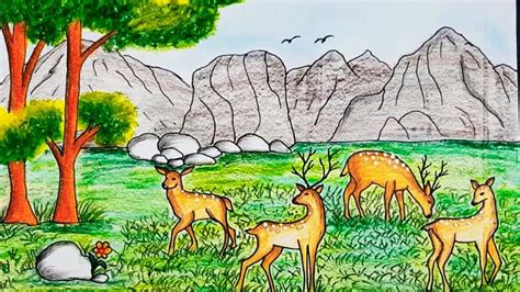 Top 167 + Forest animals drawing - Inoticia.net