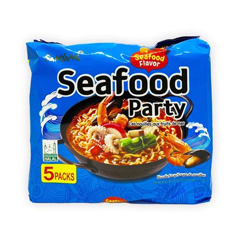 SAMYANG Seafood Party Noodle Soup | Superwafer - Online Supermarket