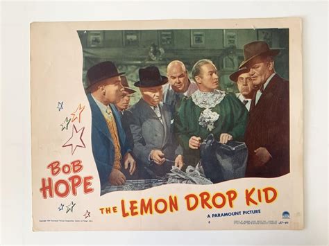 The Lemon Drop Kid original 1951 vintage lobby card | EstateSales.org