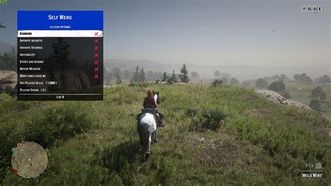 Rdr2 Scripthook Trainer Menu Red Dead Redemption 2 Mod