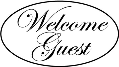 Hotel Key Card Sleeve - 2-3/8" x 3-1/2" - Stock Print ‘Welcome Guest ...