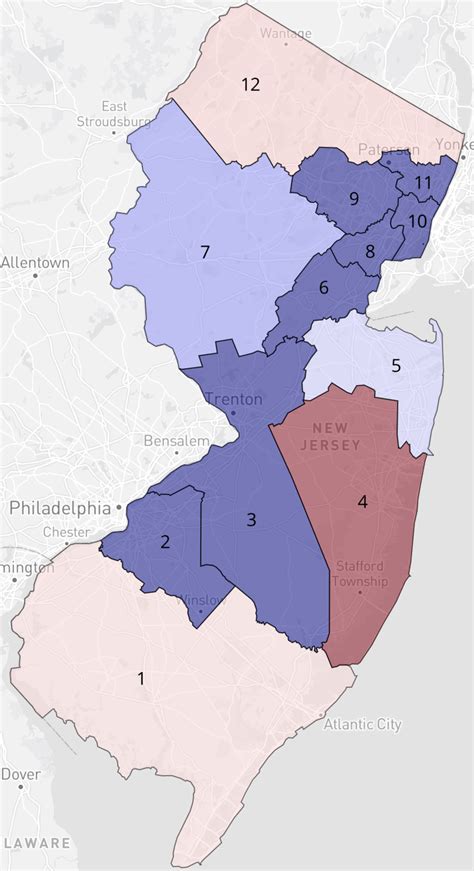 My Idea for a NJ Redistricting Map in 2022 : r/DavesRedistricting