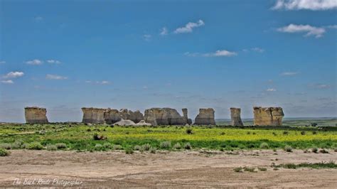 Monument Rocks National Natural Landmark in Kansas