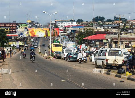 Streets of the city of Ibadan, Oyo state, Nigeria Stock Photo - Alamy