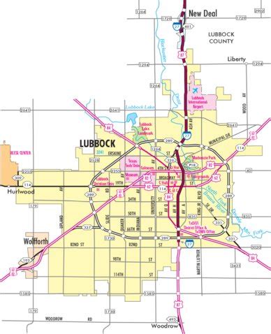 Maps Of Lubbock Tx