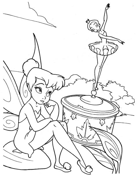 Free Printable Tinkerbell Coloring Pages For Kids