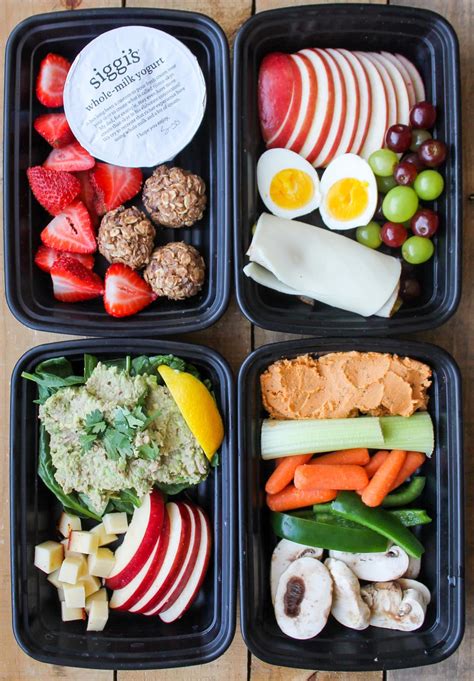 4 Healthy Snack Box Ideas - Smile Sandwich