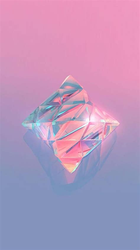 Holo Diamond, rainbow, HD phone wallpaper | Peakpx