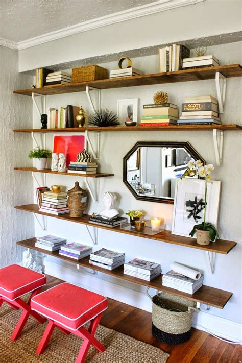 Outstanding Ikea Wall Shelves Cantilever Shelf Wood