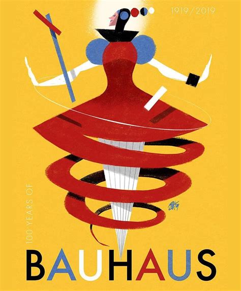 Bauhaus Movement on Instagram: “‪#Bauhaus 100 Years of Triadic Ballet #OskarSchlemmer. #Poster ...