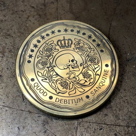 John Wick Blood Oath Marker Solid Brass | Etsy