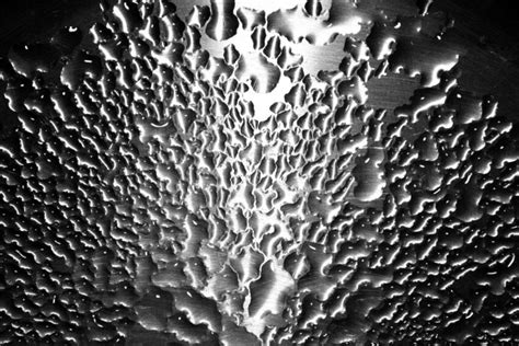 Free picture: water drops, brushed steel, stainless steel
