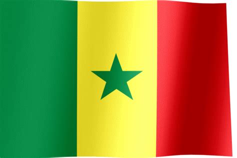 Senegal Flag GIF | All Waving Flags