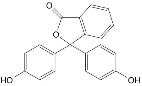 Figure 1, [Chemical Structure of Phenolphthalein]. - 15th Report on ...