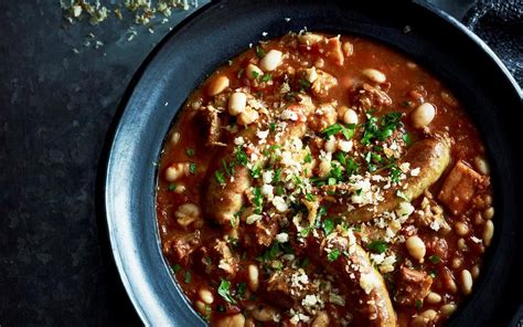 Slow-cooker lamb cassoulet recipe - By Australian Women's Weekly, This tender and moist slow ...