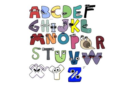 Alphabet Lore My Version Uppercase by aidasanchez0212 on DeviantArt