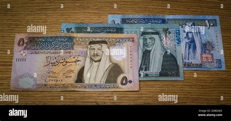 Jordanian dinar money. Jordan national currency banknotes Stock Photo - Alamy