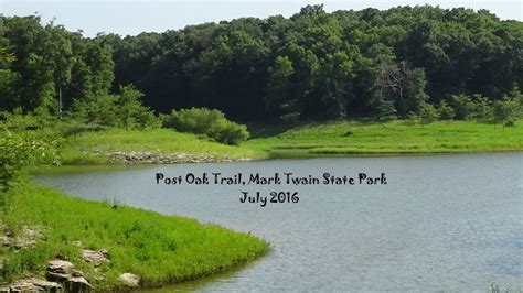 Mark Twain State Park - Post Oak Trail - Hiking Missouri - YouTube