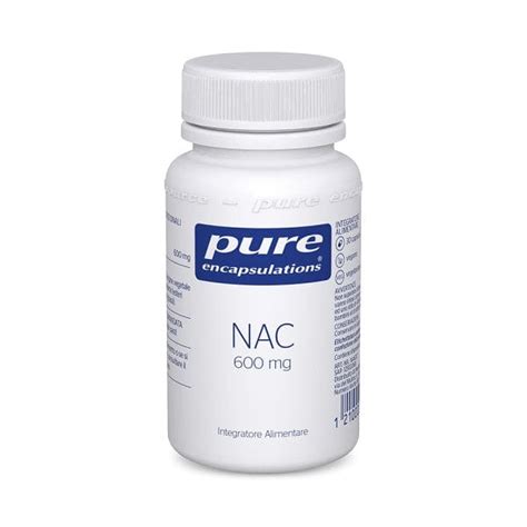 NESTLE PURE ENCAPSULATIONS NAC 600 mg 30 Capsule - LloydsFarmacia