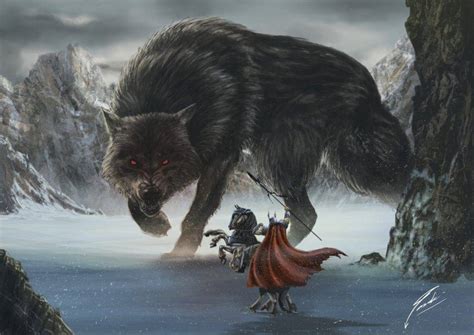 Unleash the Mighty Fenrir Wolf and Its Powers | Mythlok.com