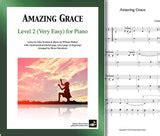 Amazing Grace - Piano Sheet Music [very easy]