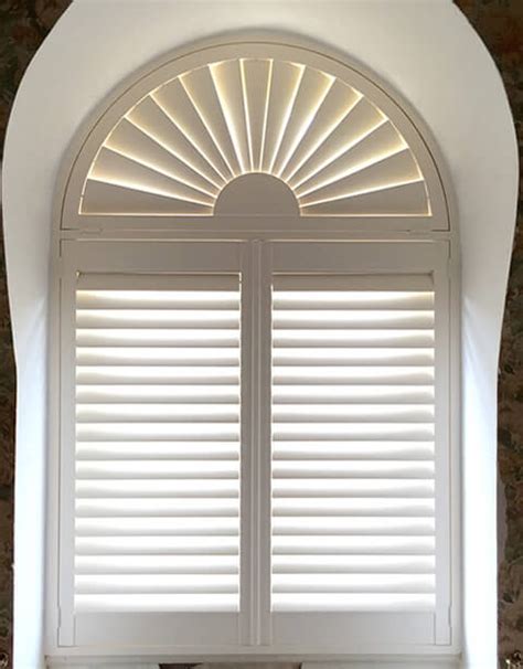 Bespoke Shaped Shutters for Arched Windows | ShuttersUp